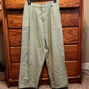 BBP trousers sage green old style- read description